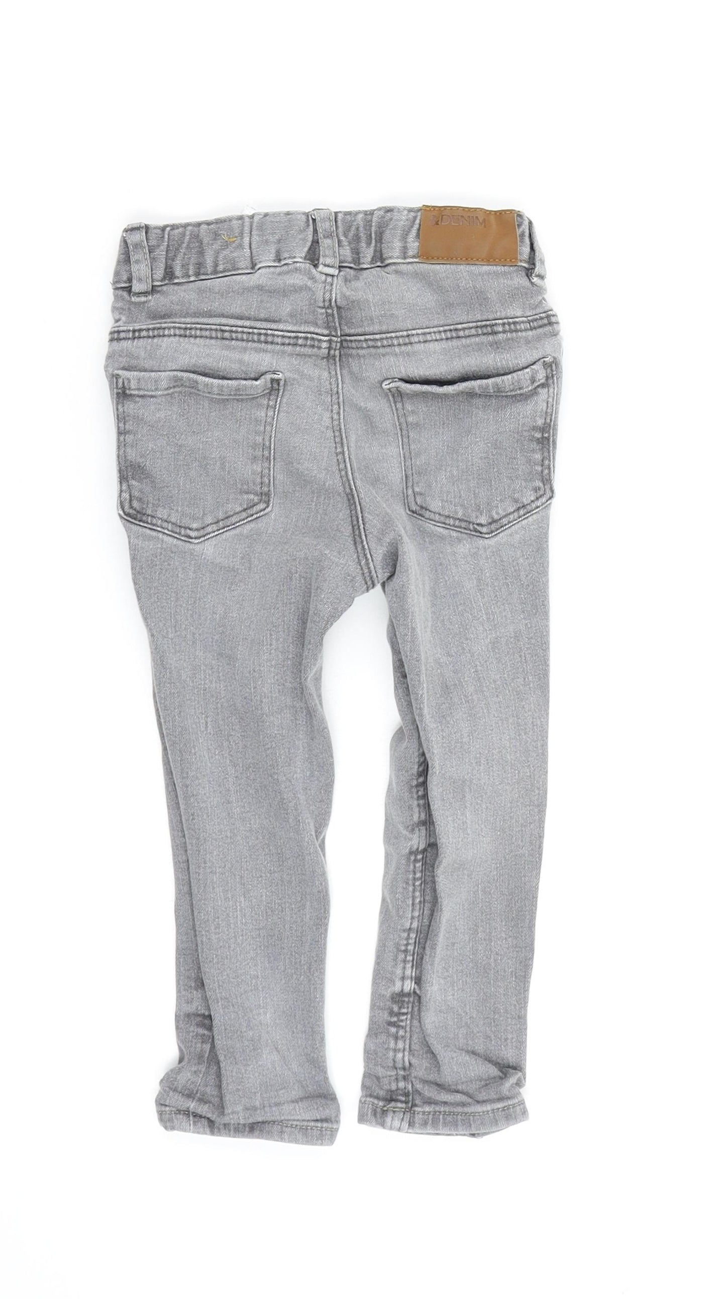 H&M Boys Grey   Cargo Jeans Size 24 Months