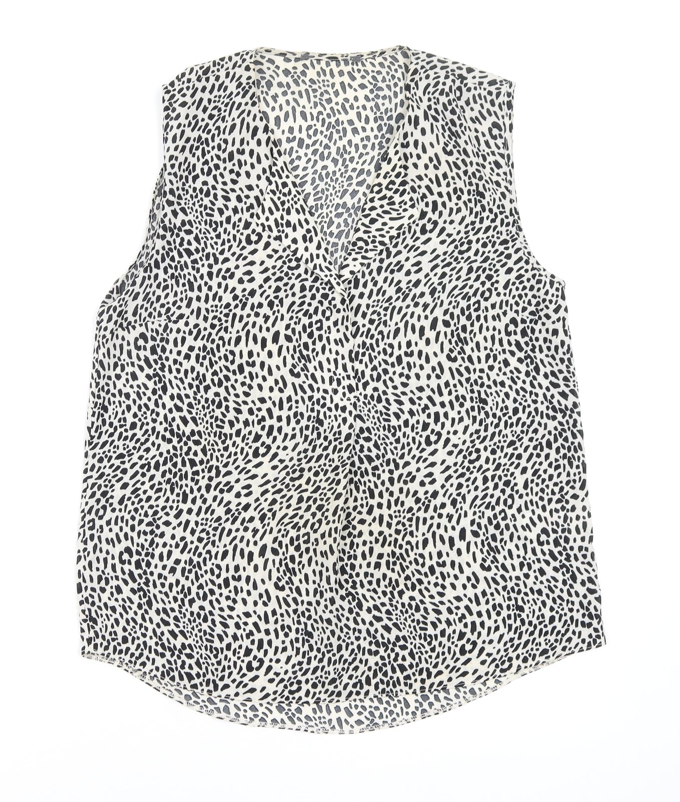 Primark Womens Multicoloured Geometric  Basic Blouse Size 12