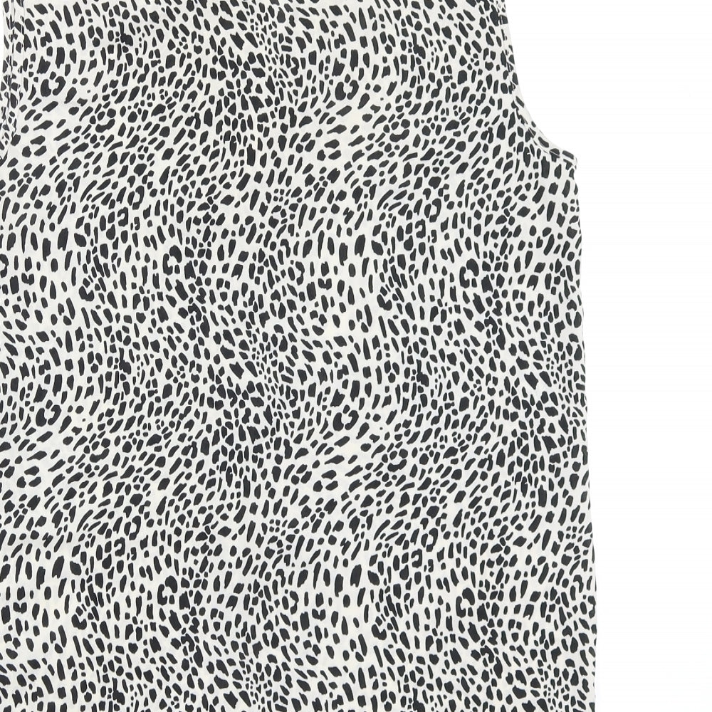 Primark Womens Multicoloured Geometric  Basic Blouse Size 12