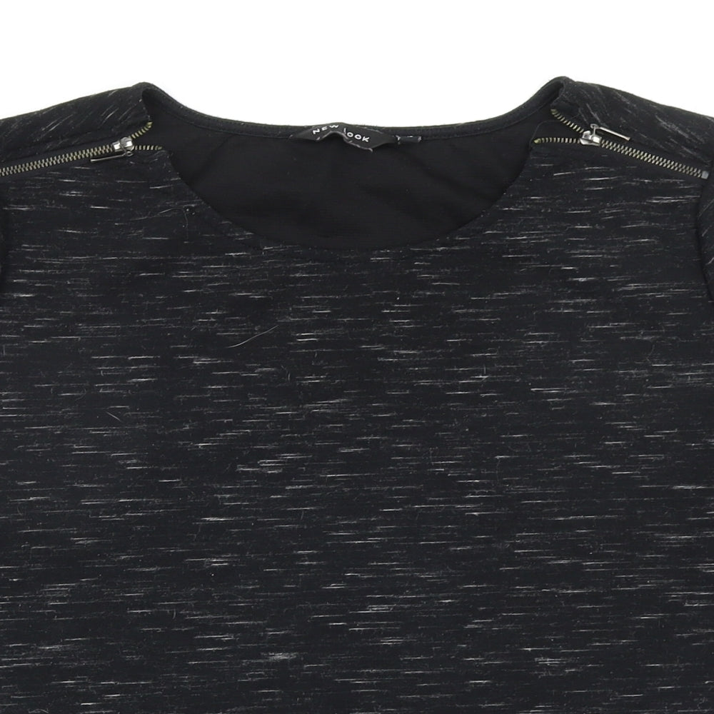 New Look Womens Black   Basic T-Shirt Size 12