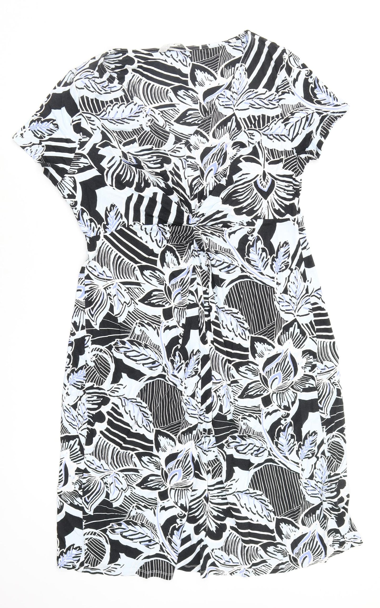 RJR.John Rocha Womens Multicoloured Geometric  Fit & Flare  Size 16