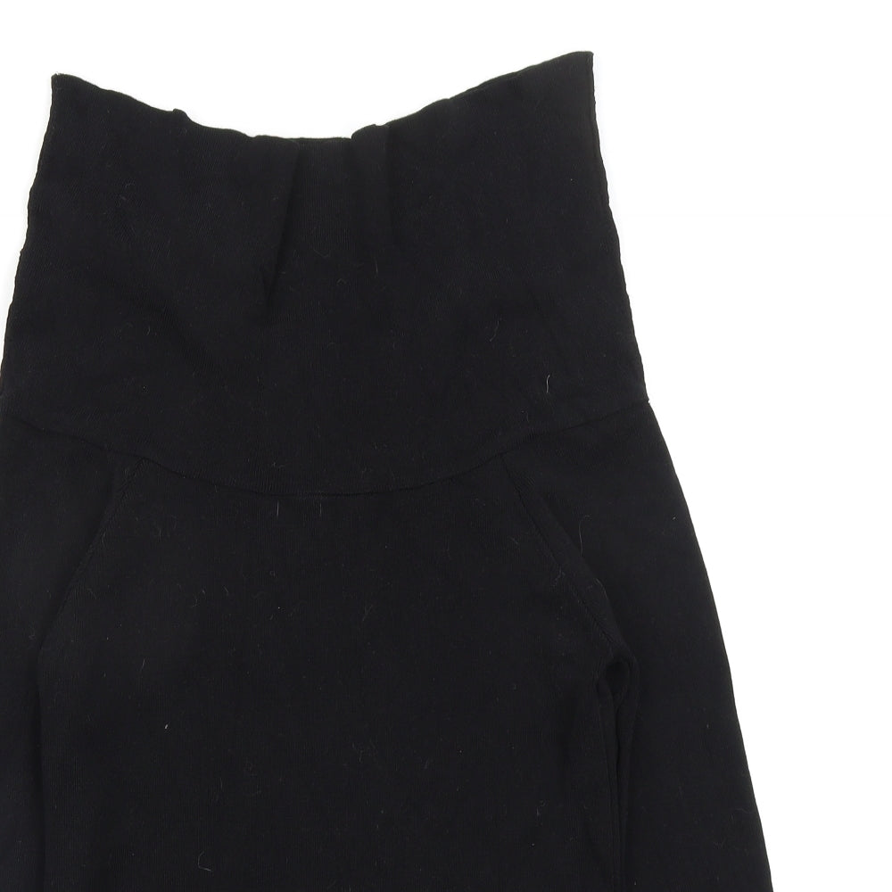 Wallis Womens Black   Basic T-Shirt Size S