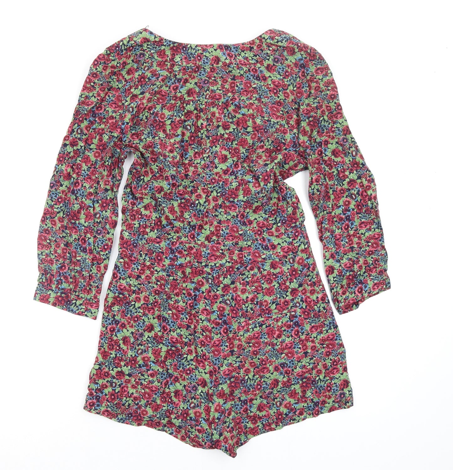 live label Womens Multicoloured Floral  Playsuit One-Piece Size 8