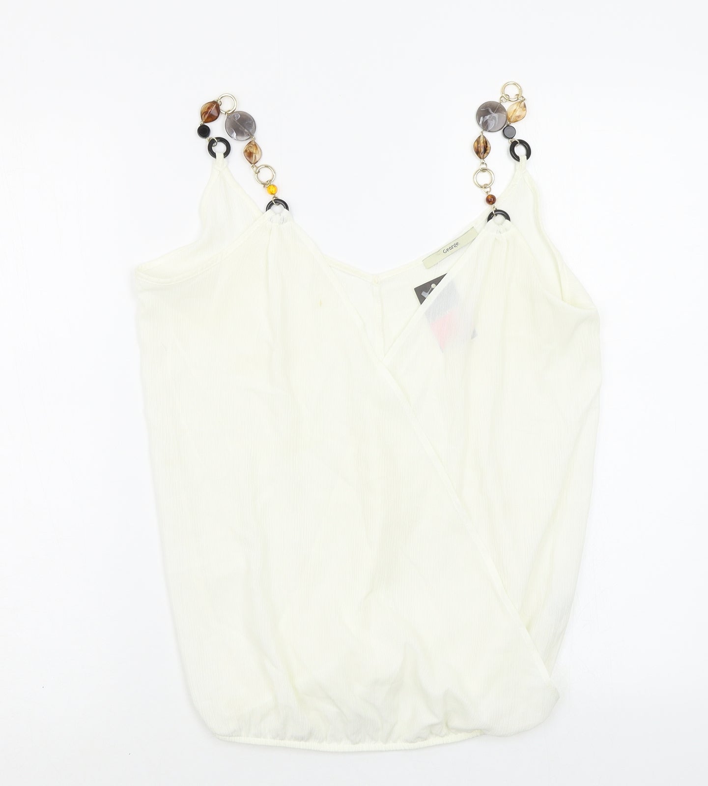 Asda George Womens White   Basic Blouse Size 8