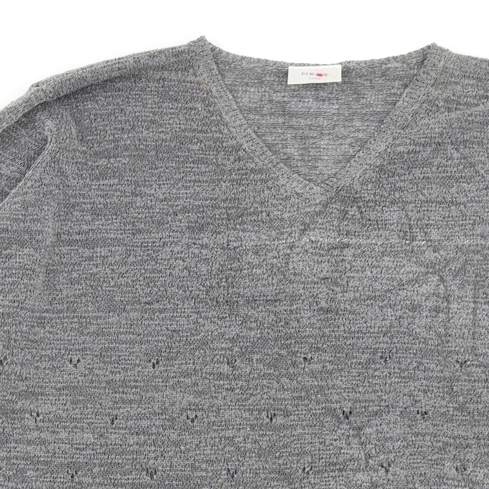 NEXT Womens Grey   Pullover Jumper Size L