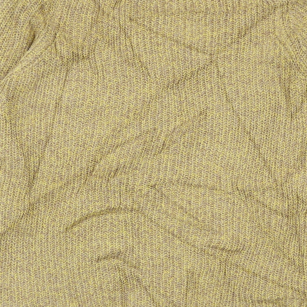 Pull&Bear Womens Yellow   Pullover Jumper Size 10