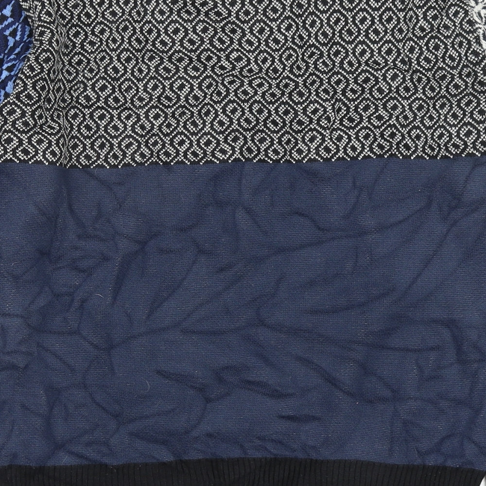 Cooperative Womens Multicoloured Geometric  Pullover Jumper Size M