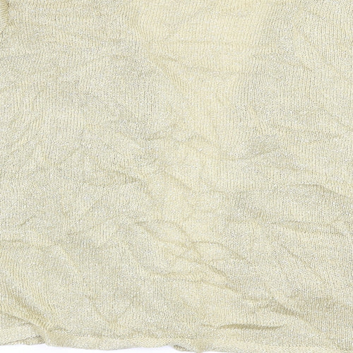 Berkertex Womens Gold   Cardigan Jumper Size 10
