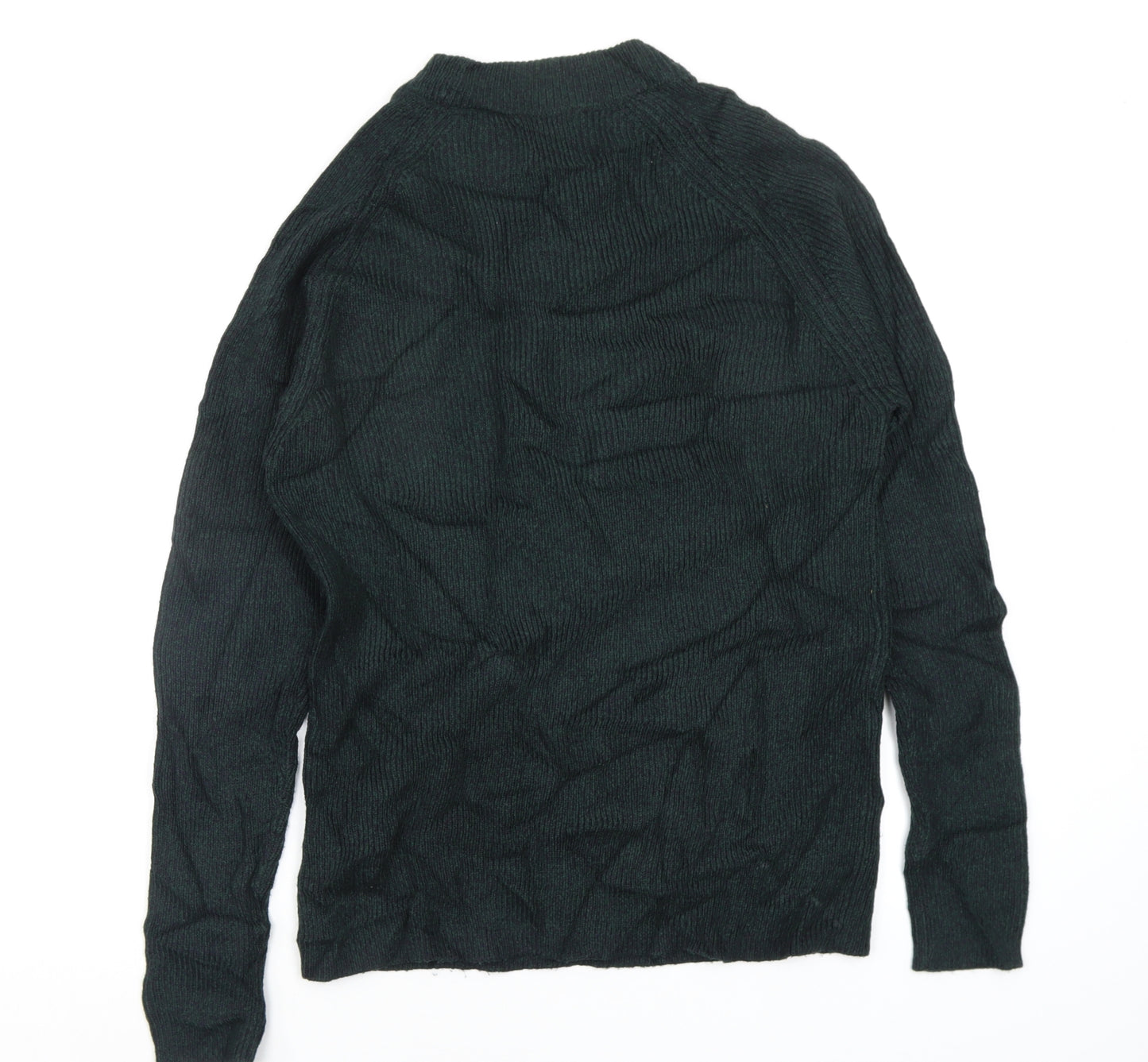 burton menswear Mens Green   Pullover Jumper Size M