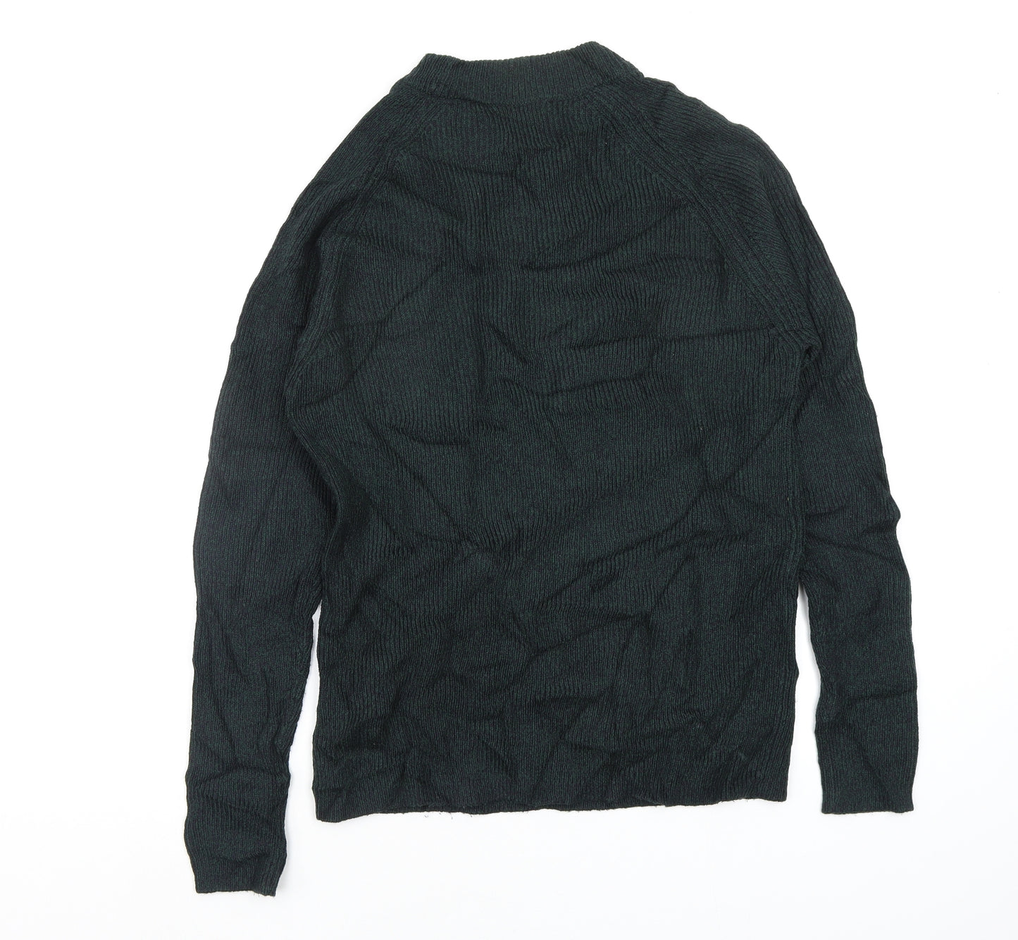burton menswear Mens Green   Pullover Jumper Size M