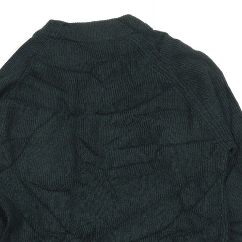 burton menswear Mens Green   Pullover Jumper Size M