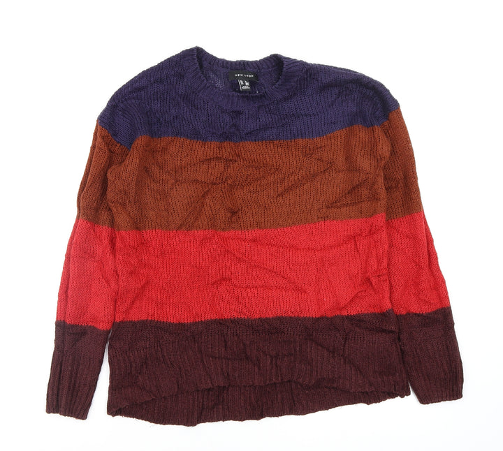 New Look Womens Multicoloured   Pullover Jumper Size S