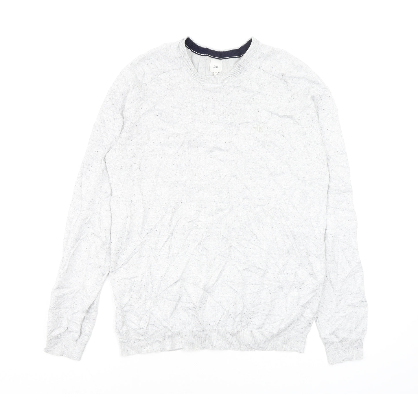 River Island Mens Grey   Pullover Jumper Size M
