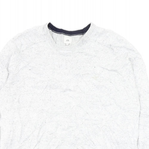 River Island Mens Grey   Pullover Jumper Size M