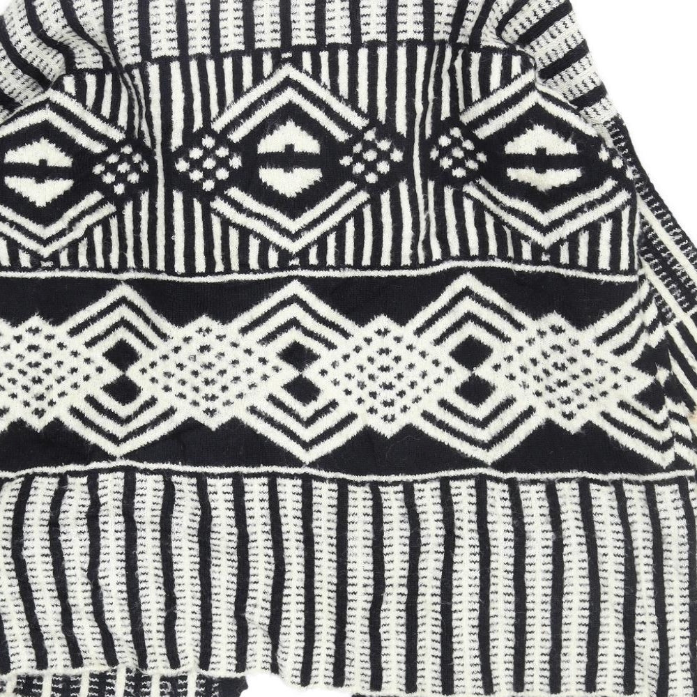 Topshop Womens Multicoloured Geometric  Cardigan Jumper Size S