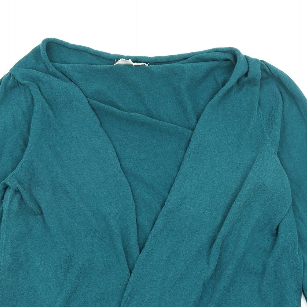 NEXT Womens Green   Cardigan Jumper Size 16