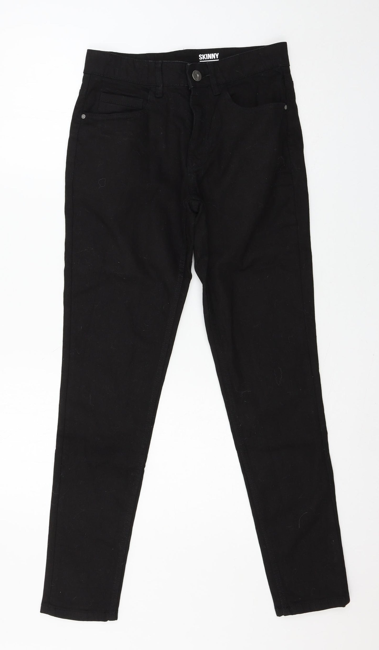 George Mens Black  Denim Skinny Jeans Size 30 in L29 in
