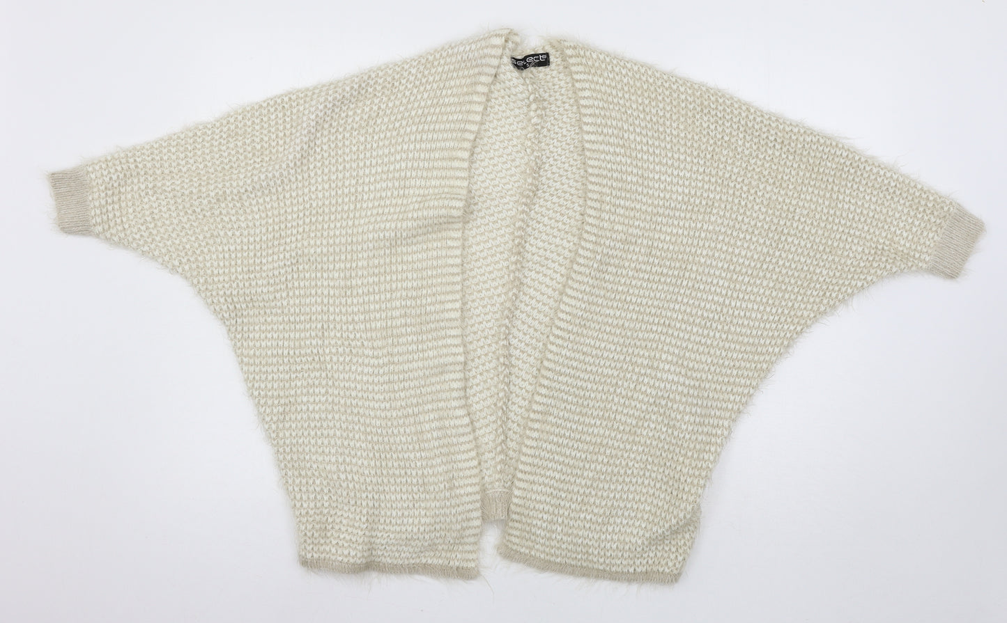 Select Womens Ivory  Knit Cardigan Jumper Size S