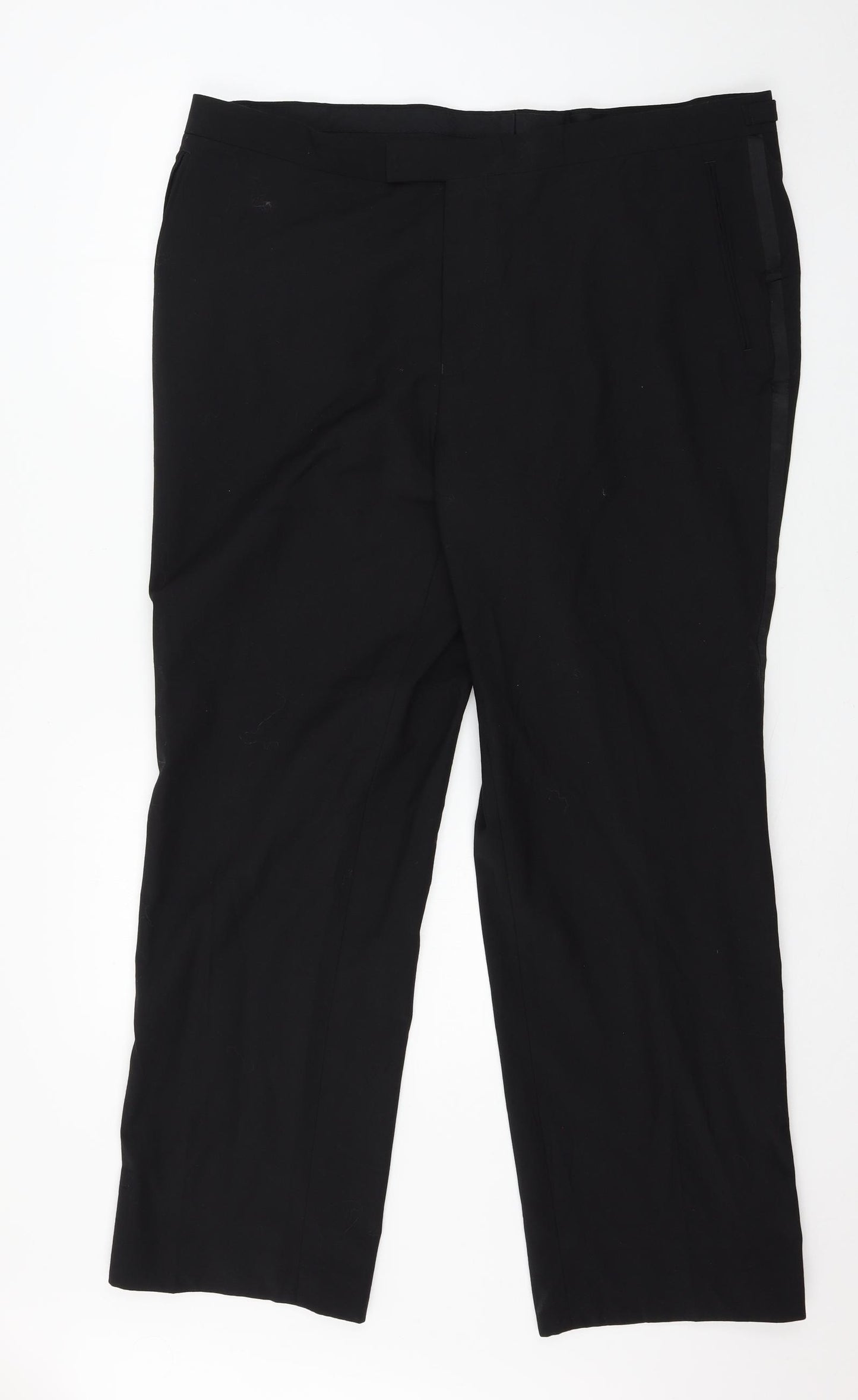 Preworn Mens Black   Trousers  Size 42 in L30 in