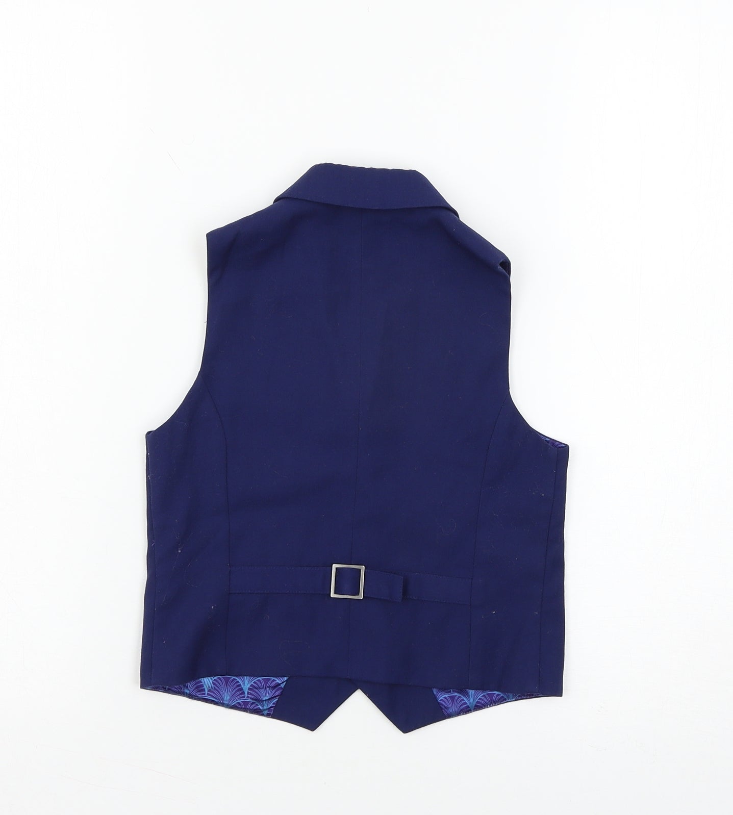 Ted Baker Boys Blue   Jacket Waistcoat Size 7 Years