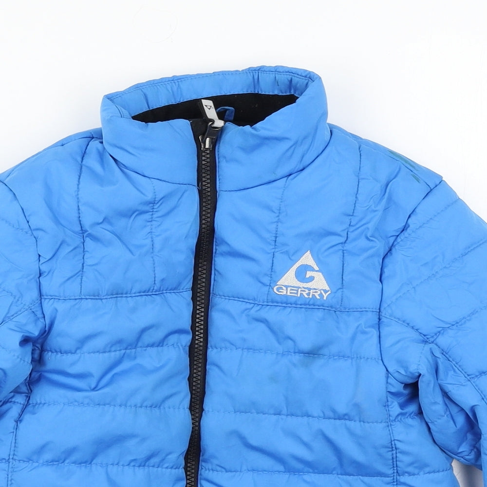 Gerry Girls Blue   Puffer Jacket Jacket Size 5-6 Years