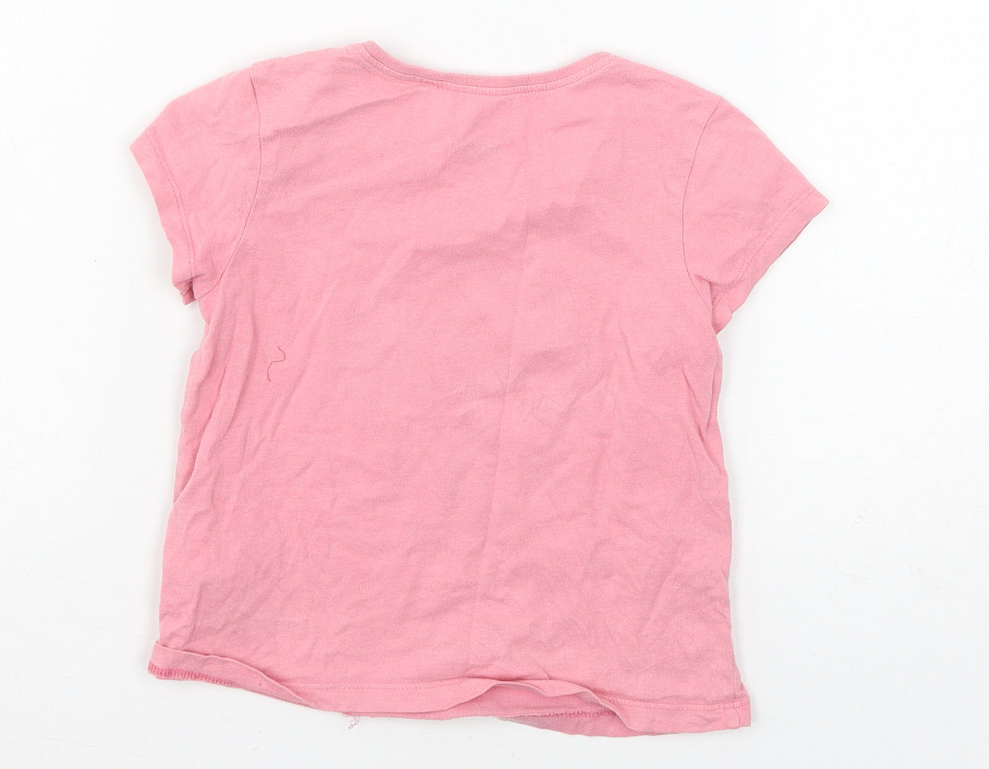 NEXT Girls Pink  Jersey Basic T-Shirt Size 3-4 Years  - Minnie mouse
