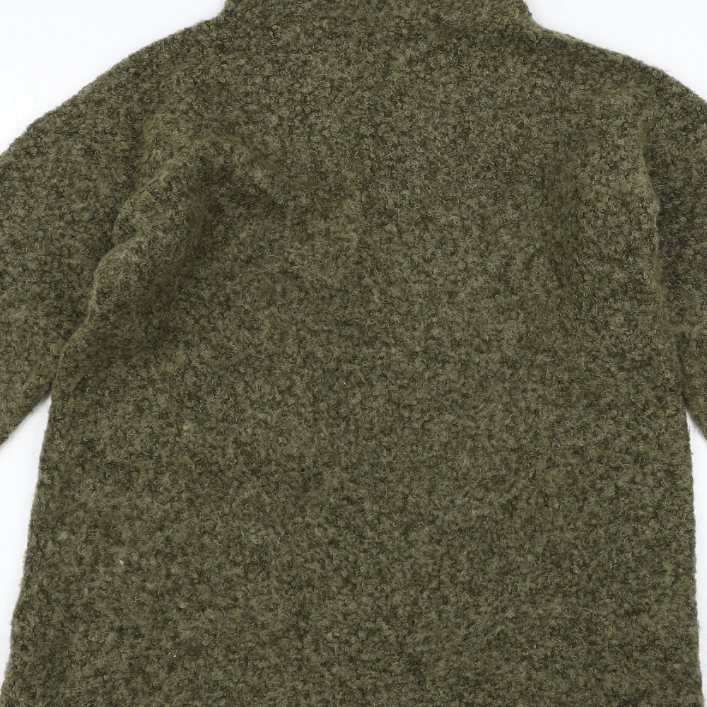 ASOS Womens Green  Knit Pullover Jumper Size 10