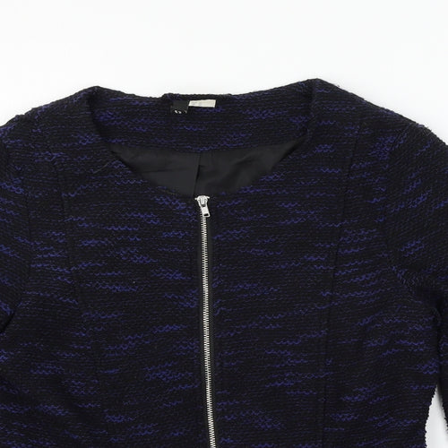 Divided by H&M Womens Blue Striped  Jacket  Size 14