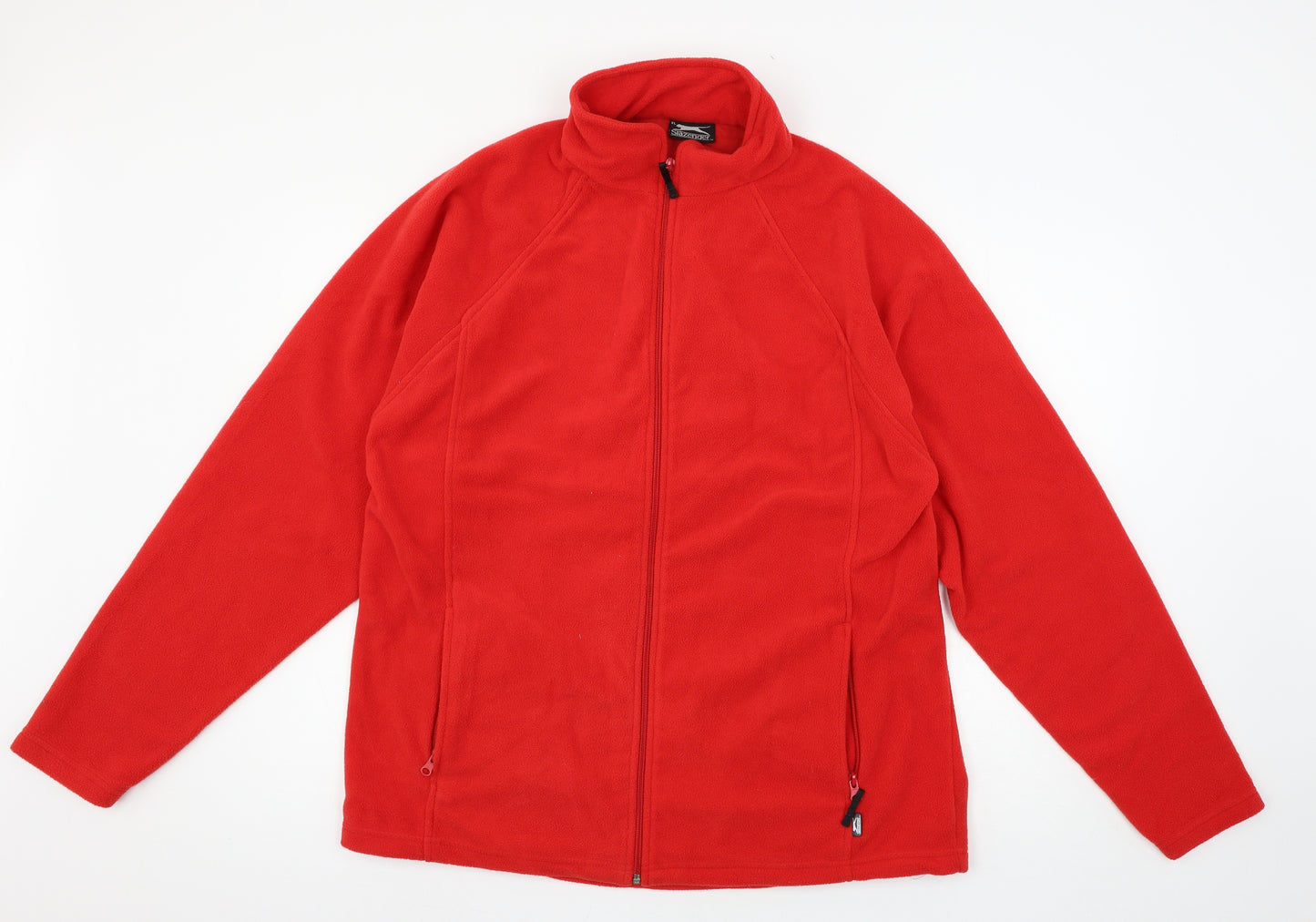 Slazenger Mens Red  Fleece Jacket  Size XL