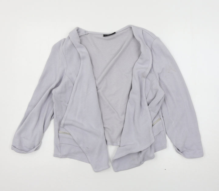 Wallis Womens Blue  Knit Cardigan Jumper Size M