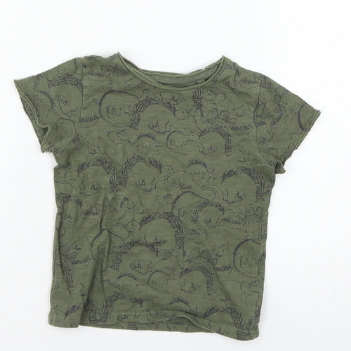 NEXT Baby Green  Jersey Basic T-Shirt Size 9-12 Months  - Dinosaur