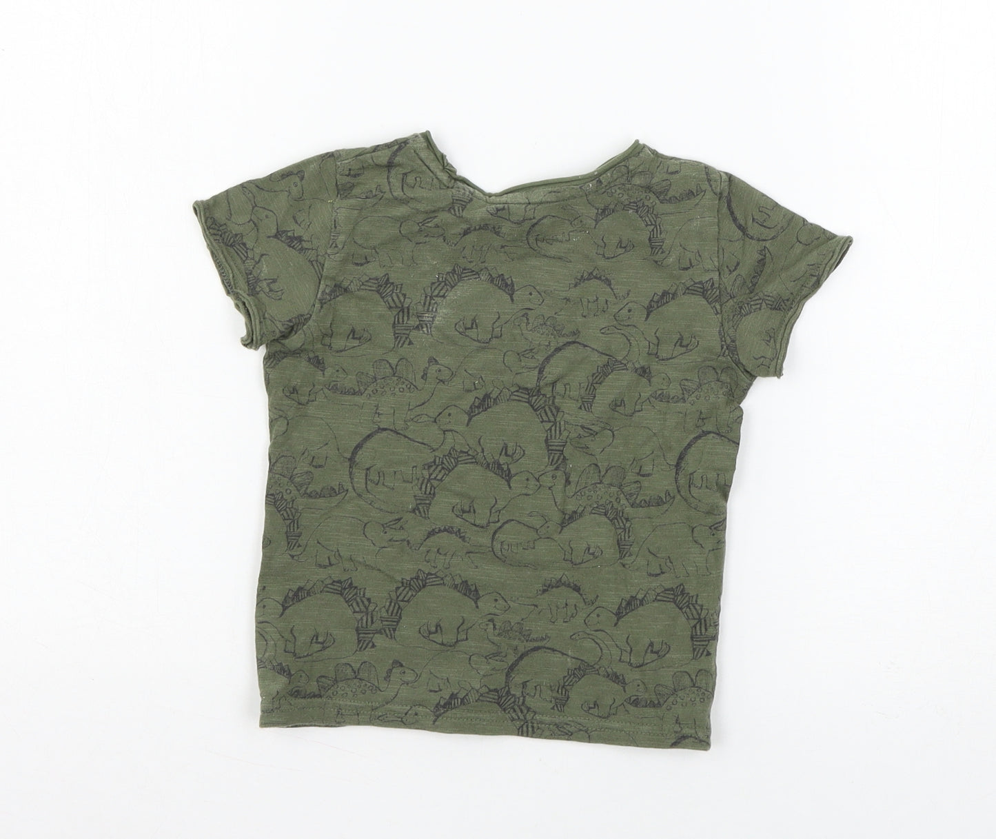 NEXT Baby Green  Jersey Basic T-Shirt Size 9-12 Months  - Dinosaur