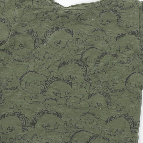 NEXT Baby Green  Jersey Basic T-Shirt Size 9-12 Months  - Dinosaur