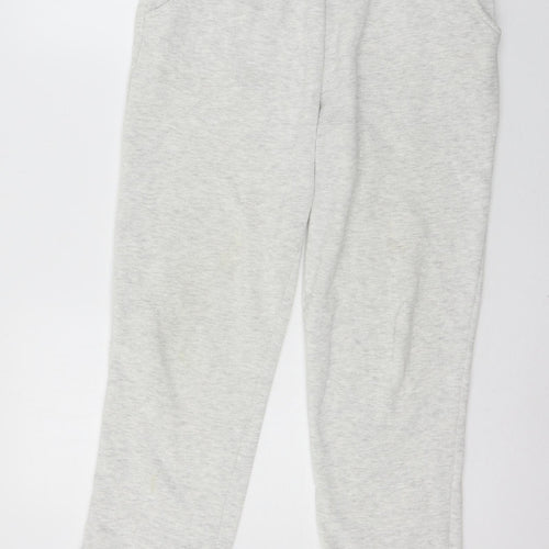 Peacocks Womens Grey  Jersey Jogger Trousers Size 10 L26 in