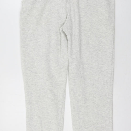 Peacocks Womens Grey  Jersey Jogger Trousers Size 10 L26 in