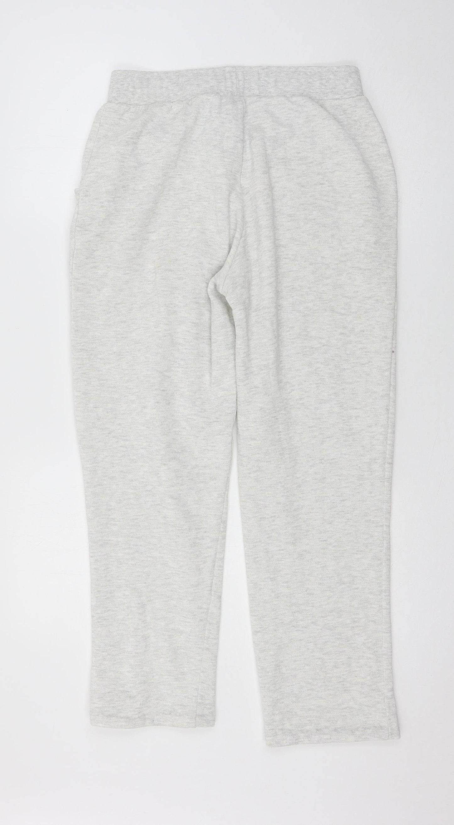 Peacocks Womens Grey  Jersey Jogger Trousers Size 10 L26 in
