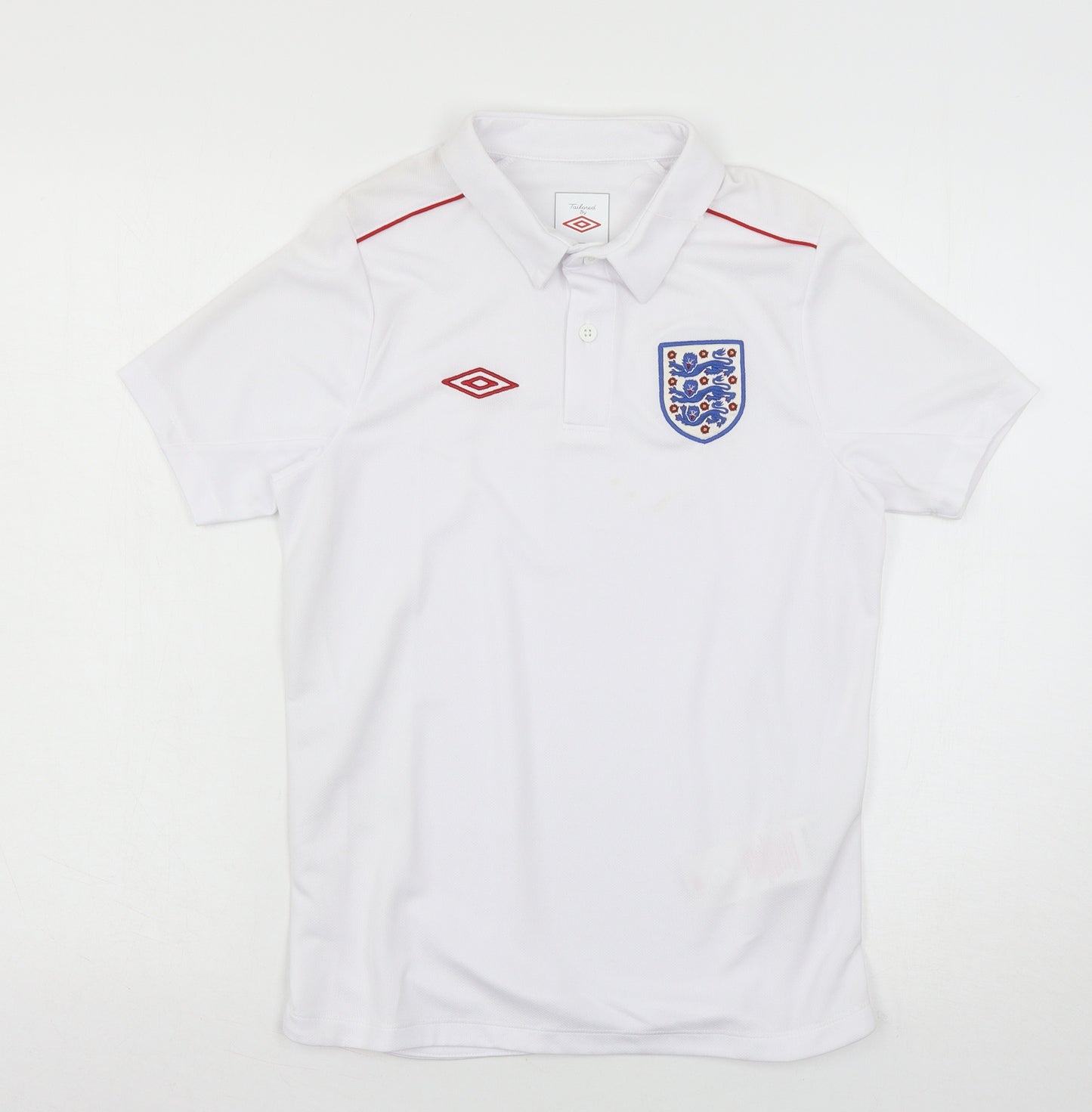 Umbro Boys White  Jersey Basic T-Shirt Size 12 Years