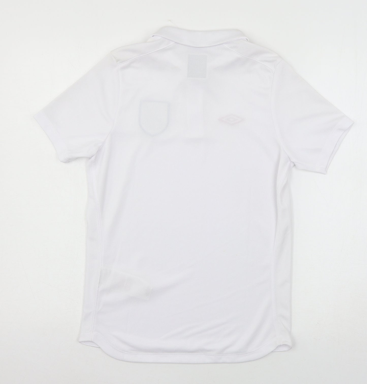 Umbro Boys White  Jersey Basic T-Shirt Size 12 Years
