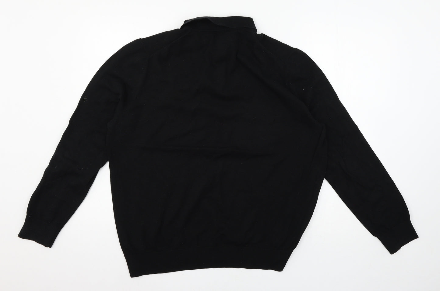 Burton Mens Black  Knit Pullover Jumper Size XL