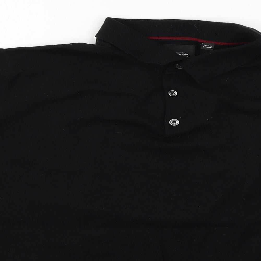 Burton Mens Black  Knit Pullover Jumper Size XL