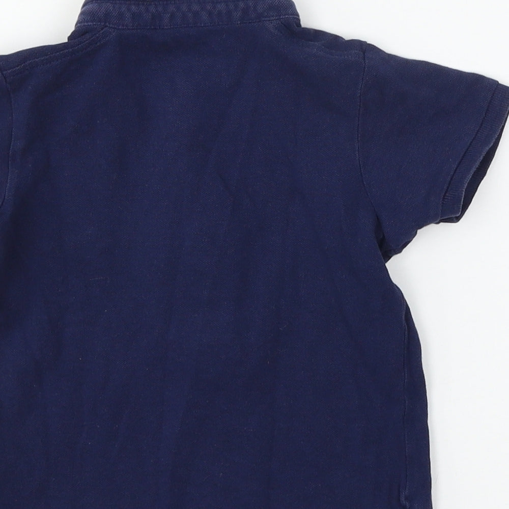 Matalan Baby Black  Jersey Basic T-Shirt Size 18-24 Months