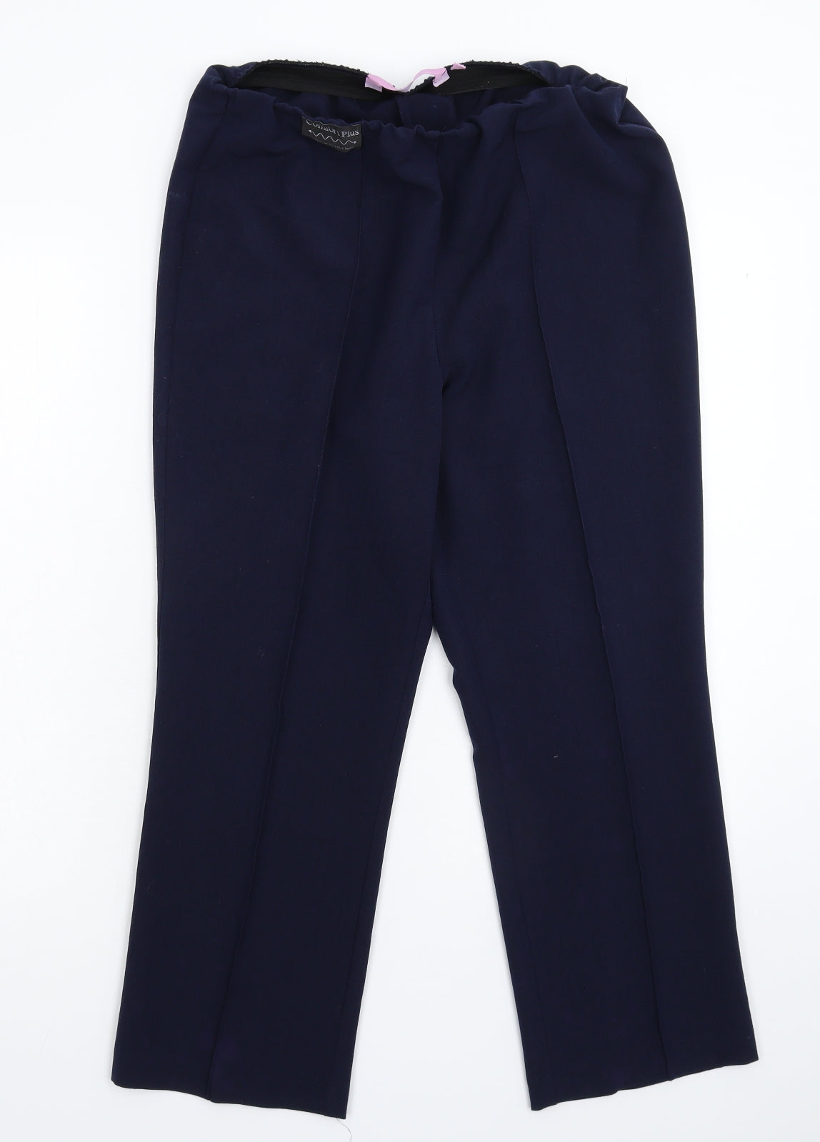 Sarah Hamilton Womens Blue   Trousers  Size 10 L24 in