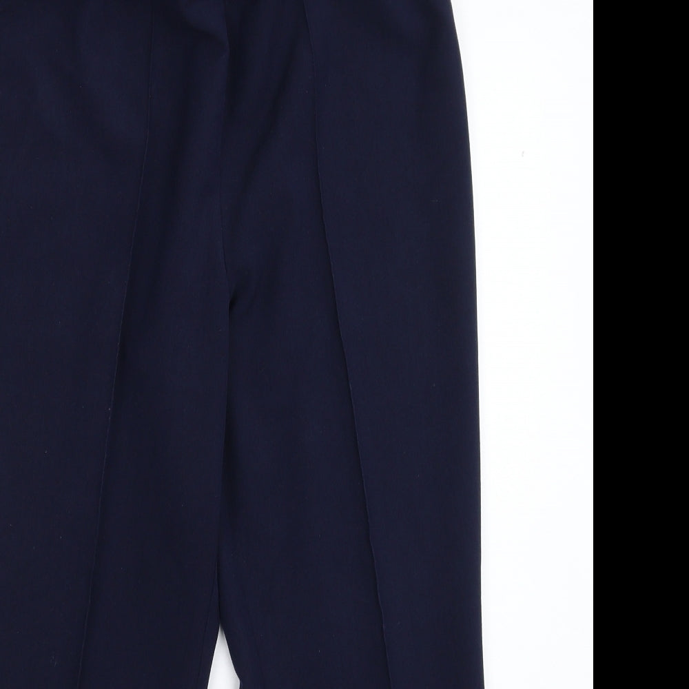 Sarah Hamilton Womens Blue   Trousers  Size 10 L24 in