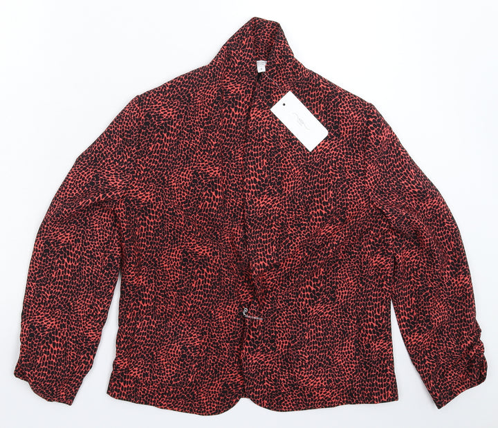 New Look Womens Multicoloured   Jacket Blazer Size 8