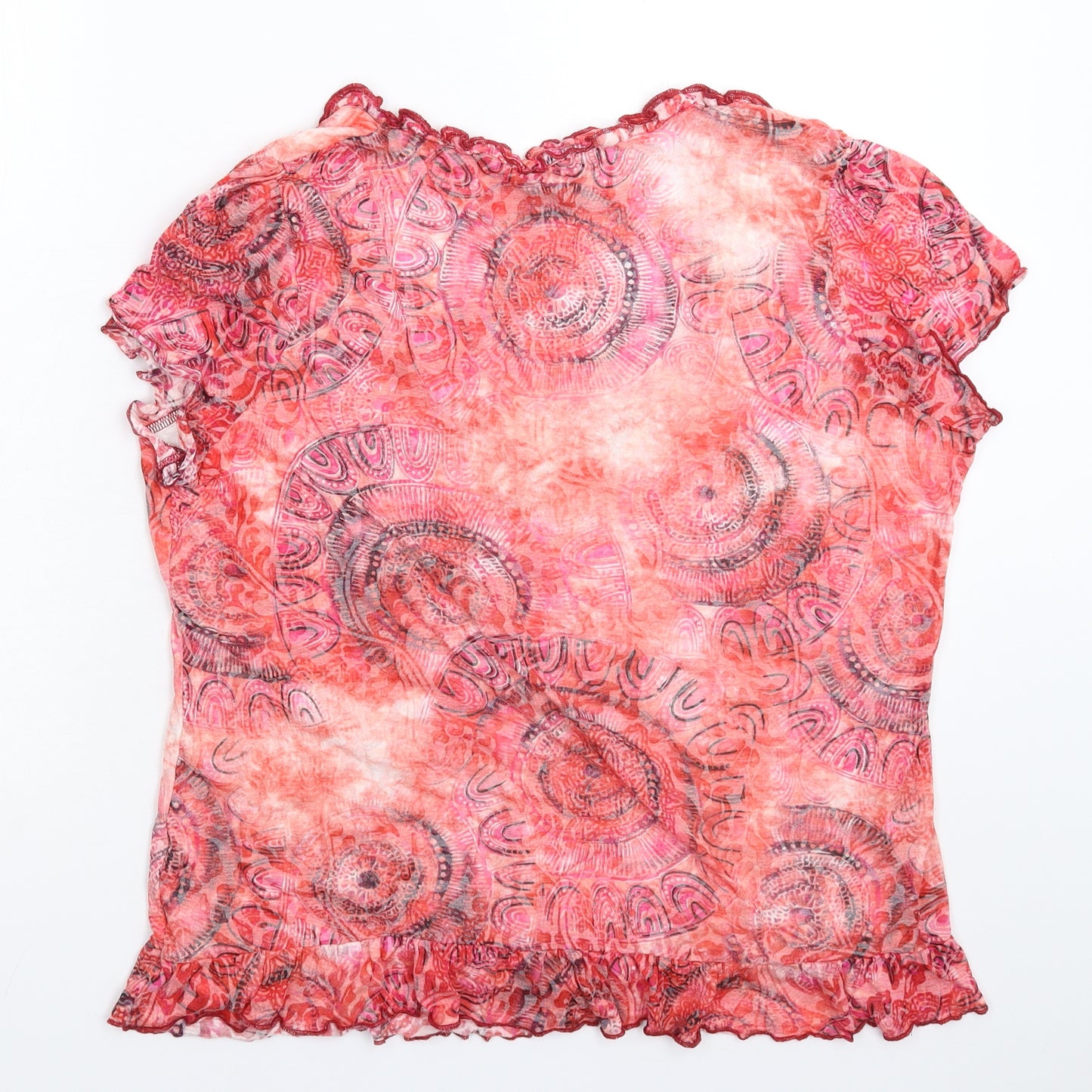 Per Una Womens Multicoloured   Basic T-Shirt Size 22