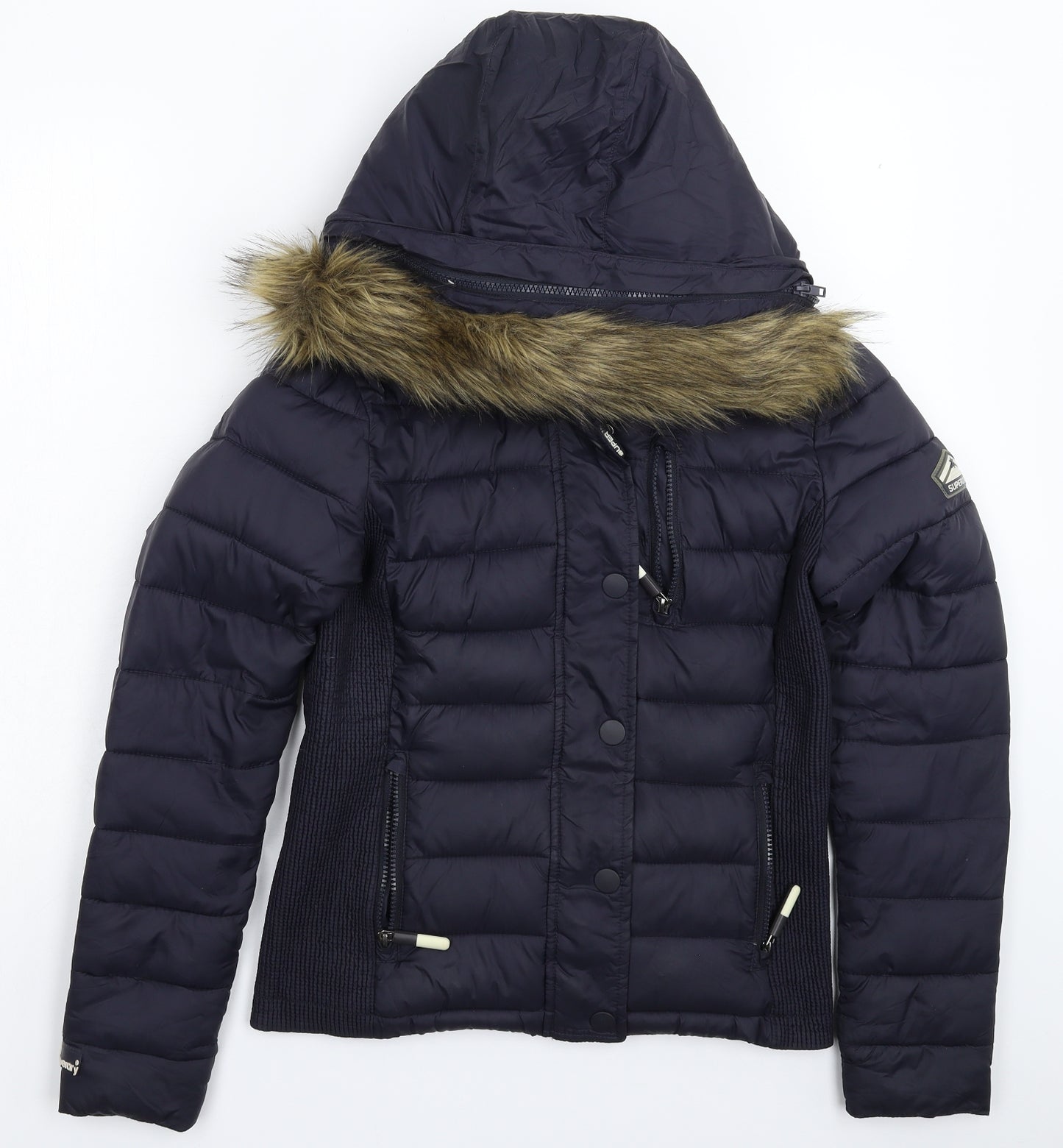 Superdry Womens Blue   Jacket  Size M