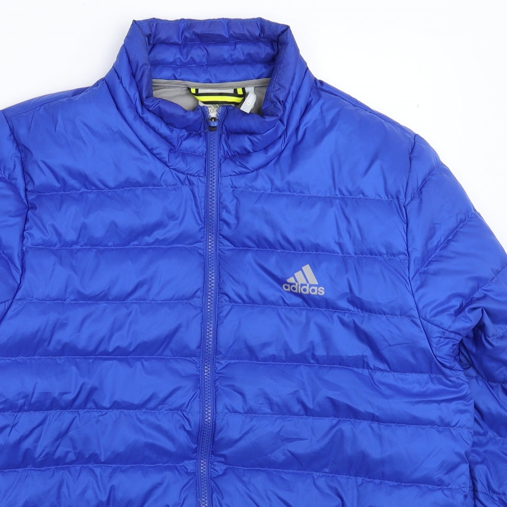 adidas Mens Blue   Jacket  Size M