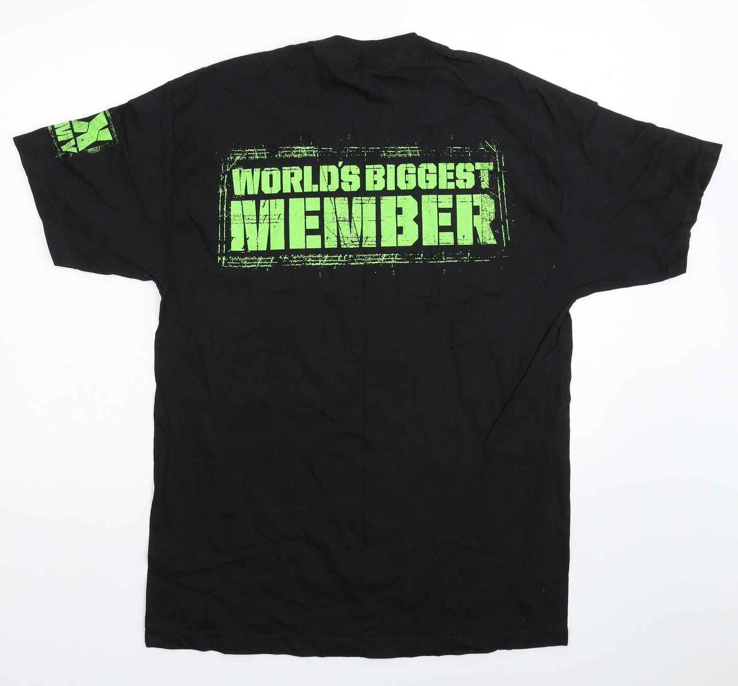 WWE Mens Black    T-Shirt Size L