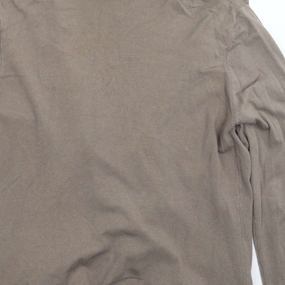 George Womens Grey  Knit Cardigan Jumper Size 16