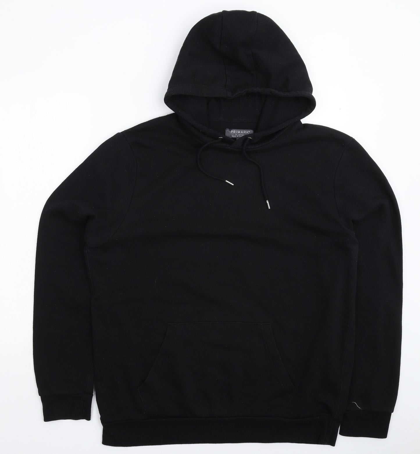Primark Mens Black   Pullover Hoodie Size XL